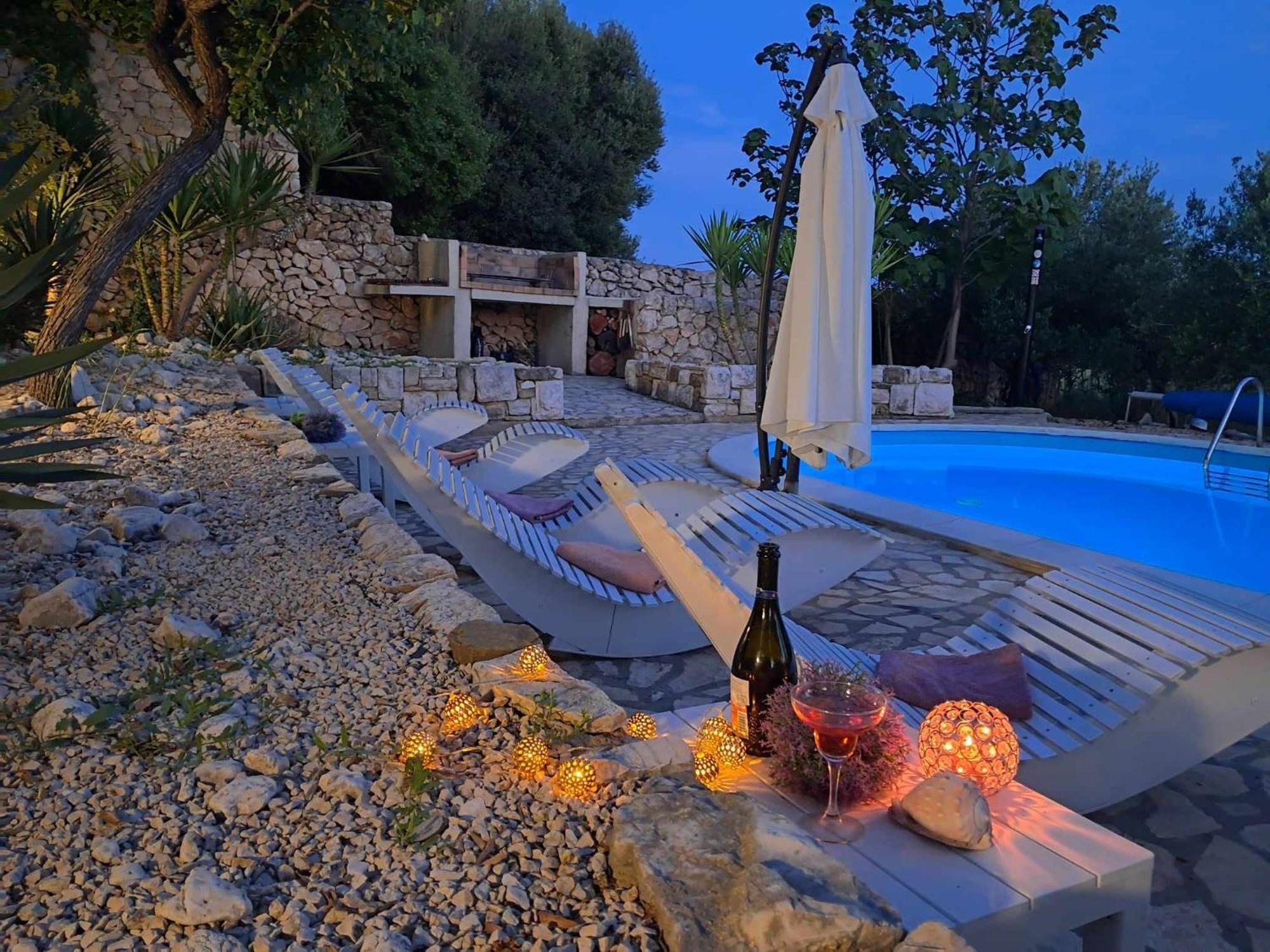 Villa Cesarica Novalja Kültér fotó