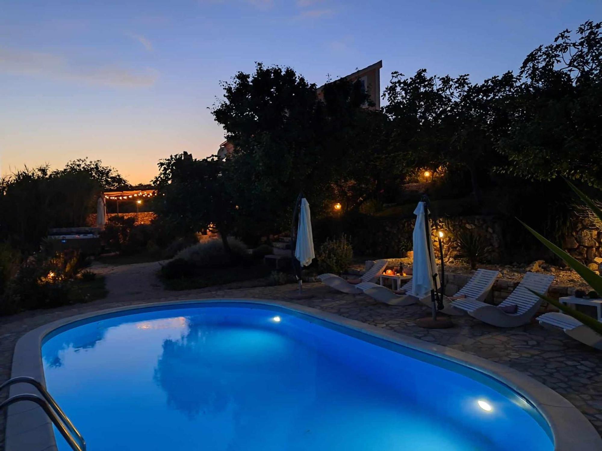 Villa Cesarica Novalja Kültér fotó
