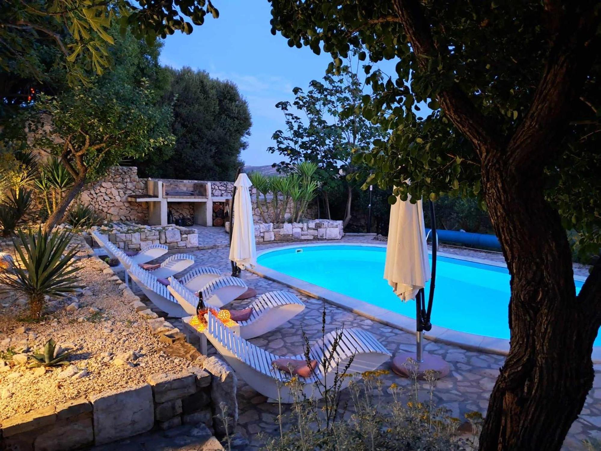 Villa Cesarica Novalja Kültér fotó